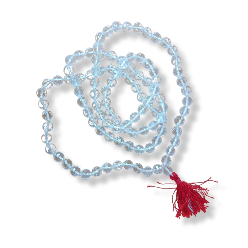 Clear Quartz Jab Mala Clear Quartz Jab Mala