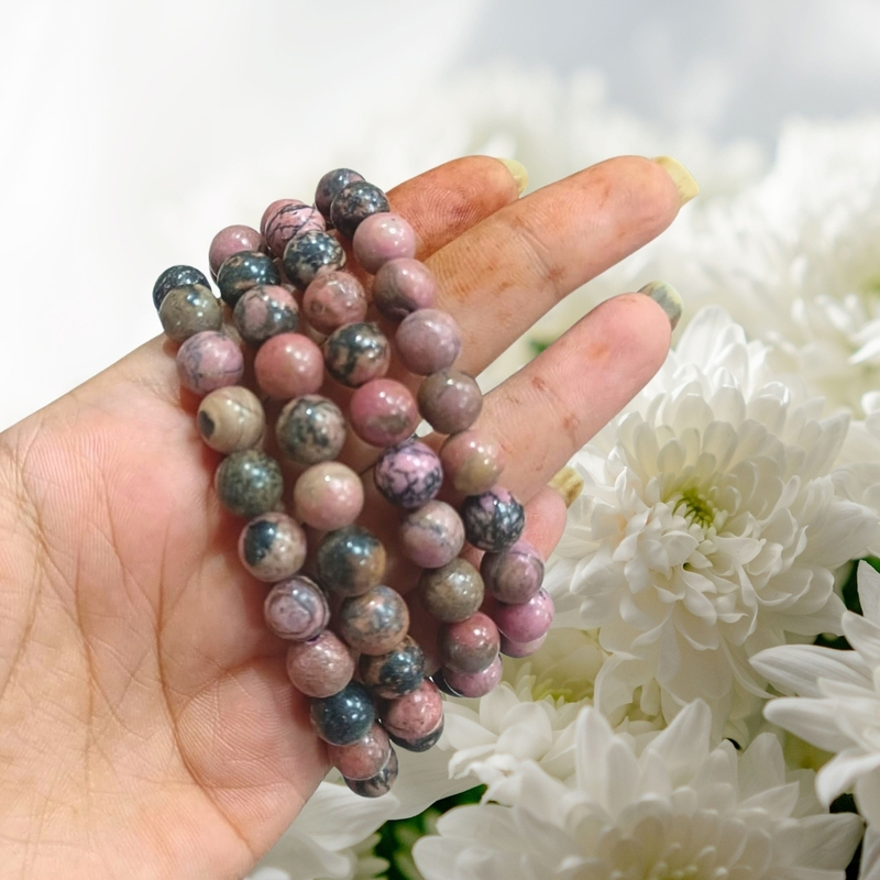 Rhodonite Bracelet Rhodonite Bracelet